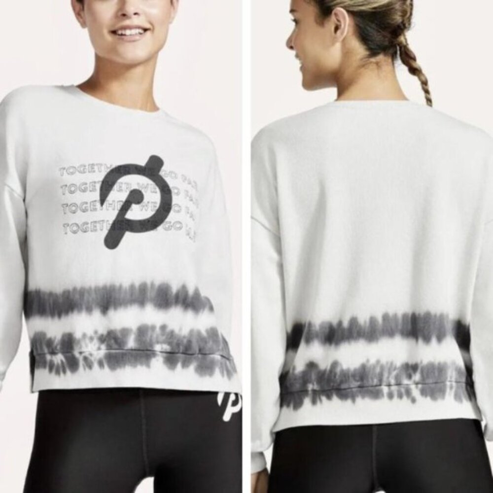 Peloton Daydreamer Together We Go Far Tie Dye Sweatshirt - Size Large